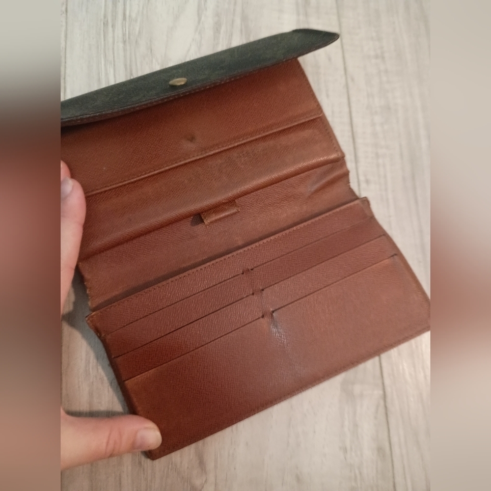 Louis Vuitton Porte Monnaie Monogram Pochette Credit Long Wallet - Picture 14 of 16